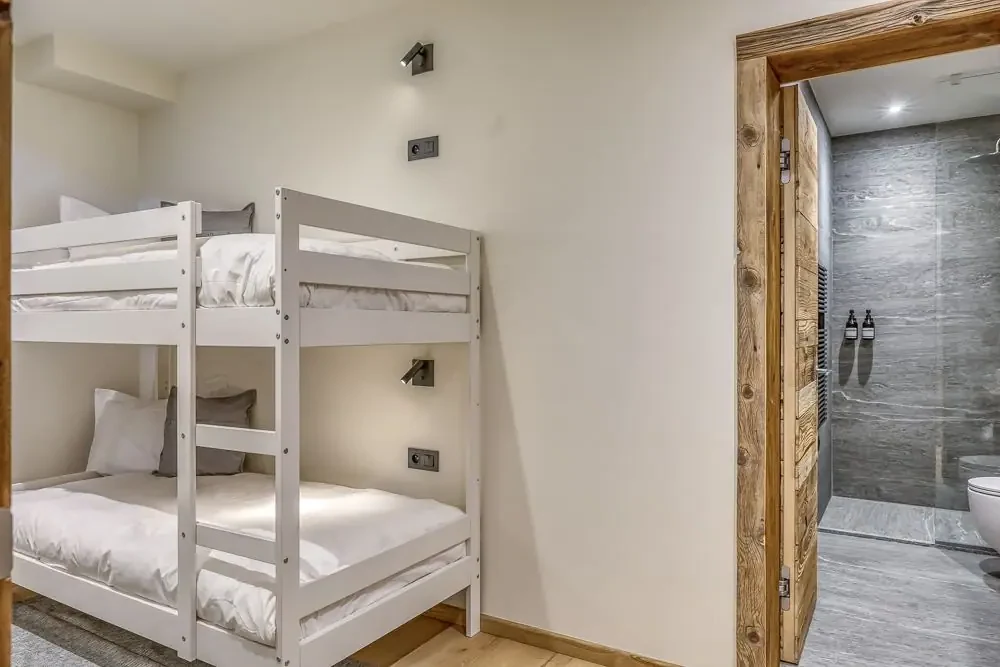 La chambre des enfants, lits superposés